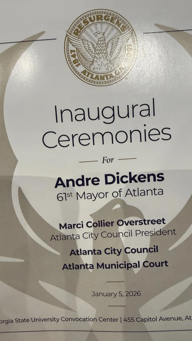 Congratulations to The Honorable Mayor @andreforatlanta who is officially Atlanta’s 61st elected mayor! I was proud to attend the inauguration ceremonies as a extremely proud sponsor on behalf of The Effective Communication Coach. Special “Thank You” to @deannalhamilton , @swincash and @stevecanal for making the time to attend as my valued guests. (Wait for the @2chainz  pics!!) Fun Fact: Mayor Dre lived and worked in Evansville after graduating from Georgia Tech University with a degree in Chemical Engineering 🎯👏🏽👏🏽👏🏽🙏🏽🙏🏽🙏🏽#inauguration#atl#mayorsgala#atlanta#atlantainfluencers